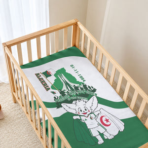 Algeria Revolution Day Baby Bed Cover Algerian Freedom Patriot - One Million And A Half Martyrs