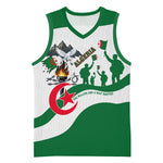 Algeria Revolution Day Basketball Jersey Algerian Freedom Patriot - One Million And A Half Martyrs