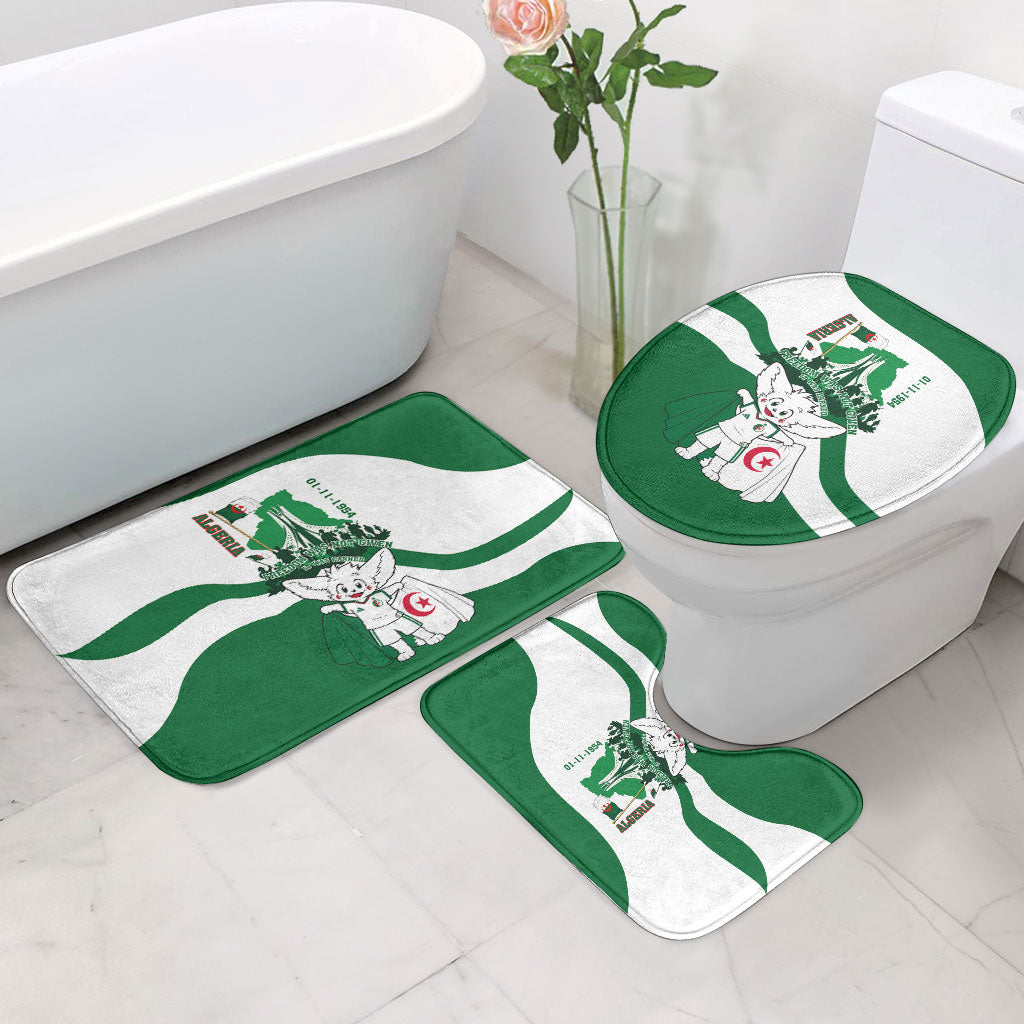 Algeria Revolution Day Bathroom Set Algerian Freedom Patriot - One Million And A Half Martyrs