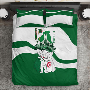 Algeria Revolution Day Bedding Set Algerian Freedom Patriot - One Million And A Half Martyrs