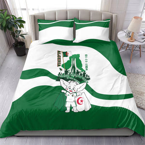 Algeria Revolution Day Bedding Set Algerian Freedom Patriot - One Million And A Half Martyrs