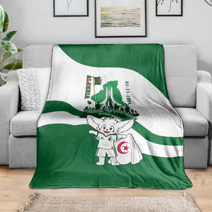 Algeria Revolution Day Blanket Algerian Freedom Patriot - One Million And A Half Martyrs