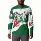Algeria Revolution Day Button Sweatshirt Algerian Freedom Patriot - One Million And A Half Martyrs