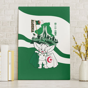 Algeria Revolution Day Canvas Wall Art Algerian Freedom Patriot - One Million And A Half Martyrs