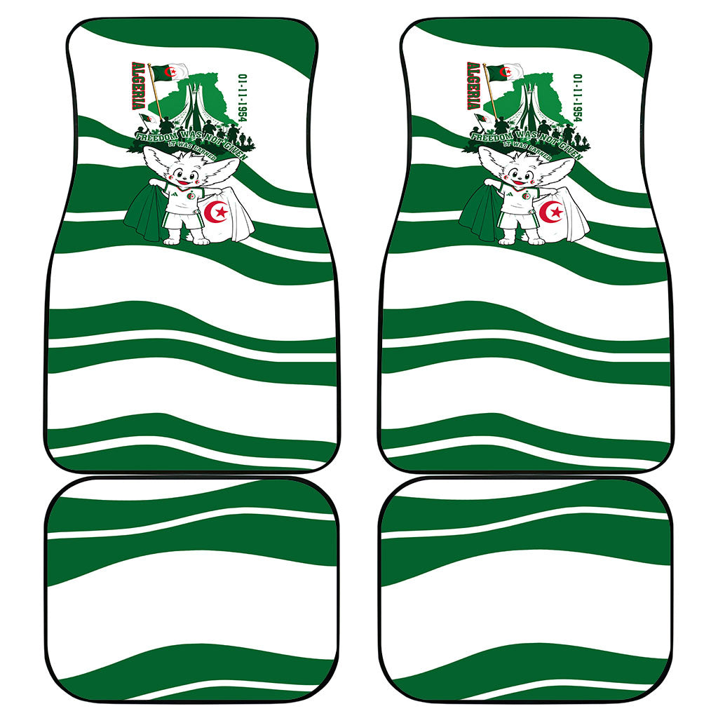 Algeria Revolution Day Car Mats Algerian Freedom Patriot - One Million And A Half Martyrs