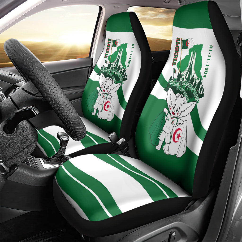 Algeria Revolution Day Car Seat Cover Algerian Freedom Patriot - One Million And A Half Martyrs