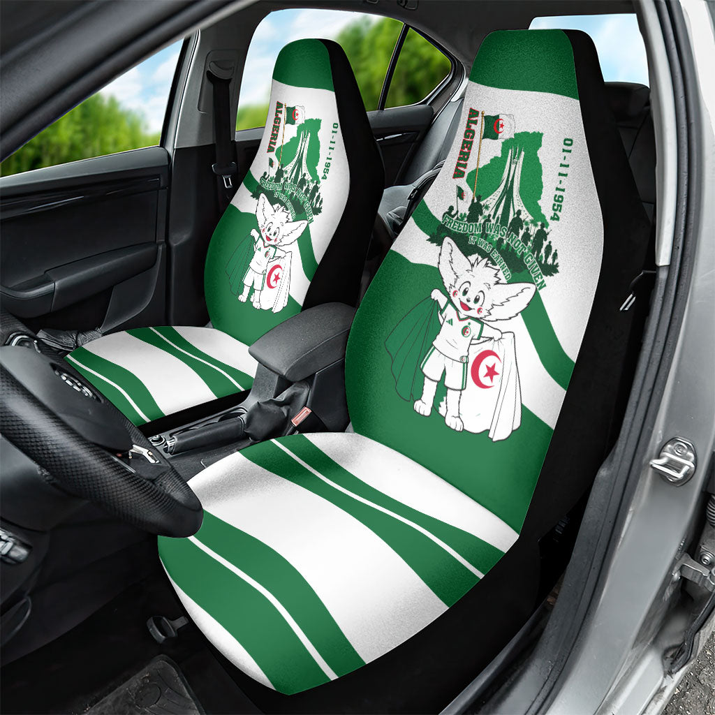 Algeria Revolution Day Car Seat Cover Algerian Freedom Patriot - One Million And A Half Martyrs