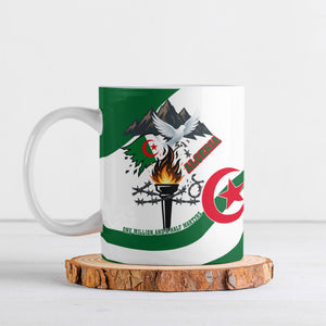 Algeria Revolution Day Ceramic Mug Algerian Freedom Patriot - One Million And A Half Martyrs