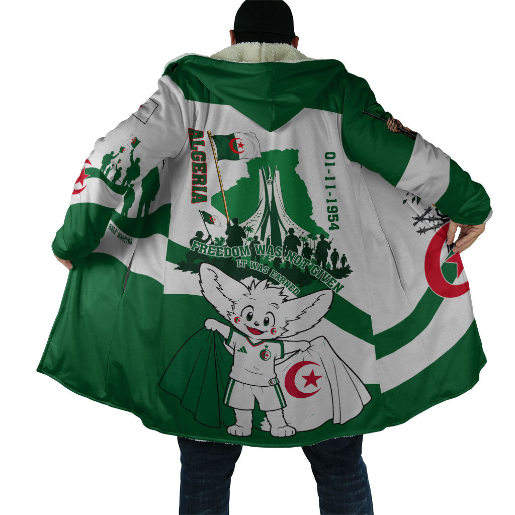 Algeria Revolution Day Cloak Algerian Freedom Patriot - One Million And A Half Martyrs