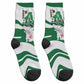 Algeria Revolution Day Crew Socks Algerian Freedom Patriot - One Million And A Half Martyrs