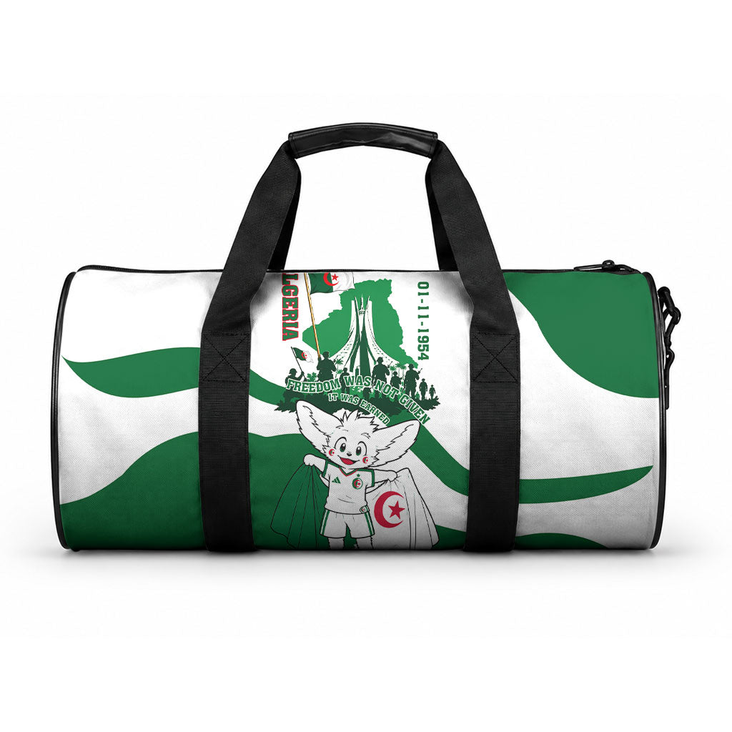 Algeria Revolution Day Duffle Bag Algerian Freedom Patriot - One Million And A Half Martyrs