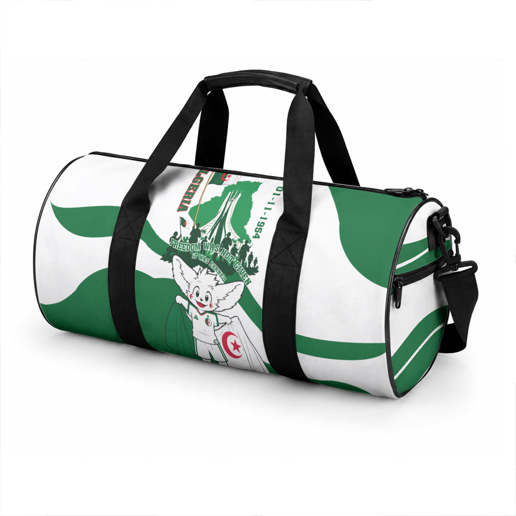 Algeria Revolution Day Duffle Bag Algerian Freedom Patriot - One Million And A Half Martyrs
