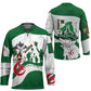 Algeria Revolution Day Hockey Jersey Algerian Freedom Patriot - One Million And A Half Martyrs