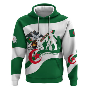 Algeria Revolution Day Hoodie Algerian Freedom Patriot - One Million And A Half Martyrs