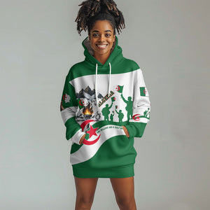 Algeria Revolution Day Hoodie Dress Algerian Freedom Patriot - One Million And A Half Martyrs