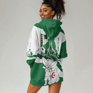 Algeria Revolution Day Hoodie Dress Algerian Freedom Patriot - One Million And A Half Martyrs
