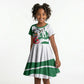 Algeria Revolution Day Kid Short Sleeve Dress Algerian Freedom Patriot - One Million And A Half Martyrs