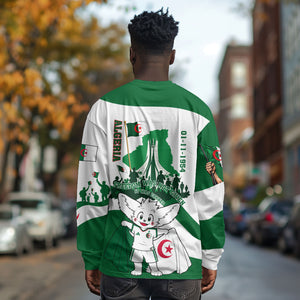 Algeria Revolution Day Long Sleeve Shirt Algerian Freedom Patriot - One Million And A Half Martyrs