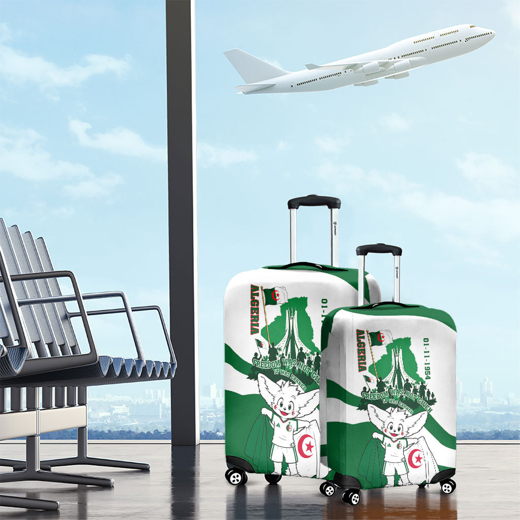 Algeria Revolution Day Luggage Cover Algerian Freedom Patriot - One Million And A Half Martyrs