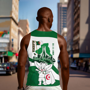 Algeria Revolution Day Men Tank Top Algerian Freedom Patriot - One Million And A Half Martyrs