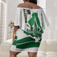 Algeria Revolution Day Off Shoulder Short Dress Algerian Freedom Patriot - One Million And A Half Martyrs