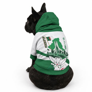 Algeria Revolution Day Pet Hoodie Algerian Freedom Patriot - One Million And A Half Martyrs