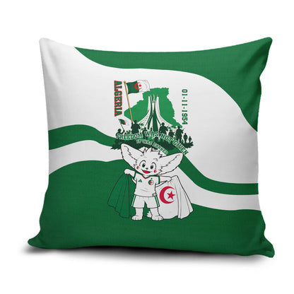 Algeria Revolution Day Pillow Cover Algerian Freedom Patriot - One Million And A Half Martyrs
