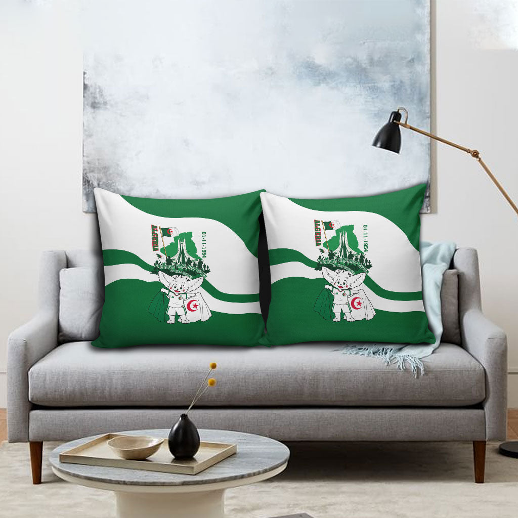 Algeria Revolution Day Pillow Cover Algerian Freedom Patriot - One Million And A Half Martyrs
