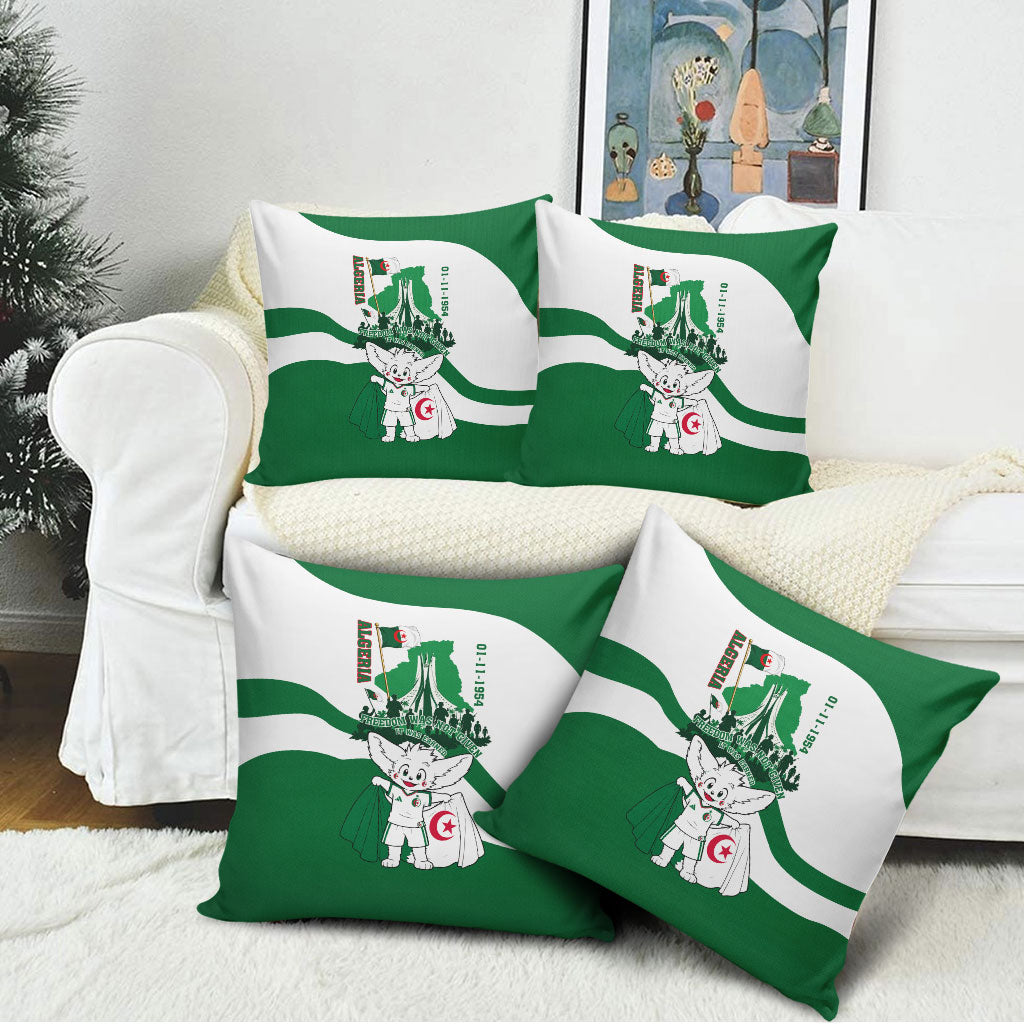 Algeria Revolution Day Pillow Cover Algerian Freedom Patriot - One Million And A Half Martyrs