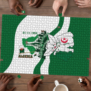 Algeria Revolution Day Puzzle Algerian Freedom Patriot - One Million And A Half Martyrs