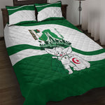 Algeria Revolution Day Quilt Bed Set Algerian Freedom Patriot - One Million And A Half Martyrs