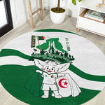 Algeria Revolution Day Round Carpet Algerian Freedom Patriot - One Million And A Half Martyrs