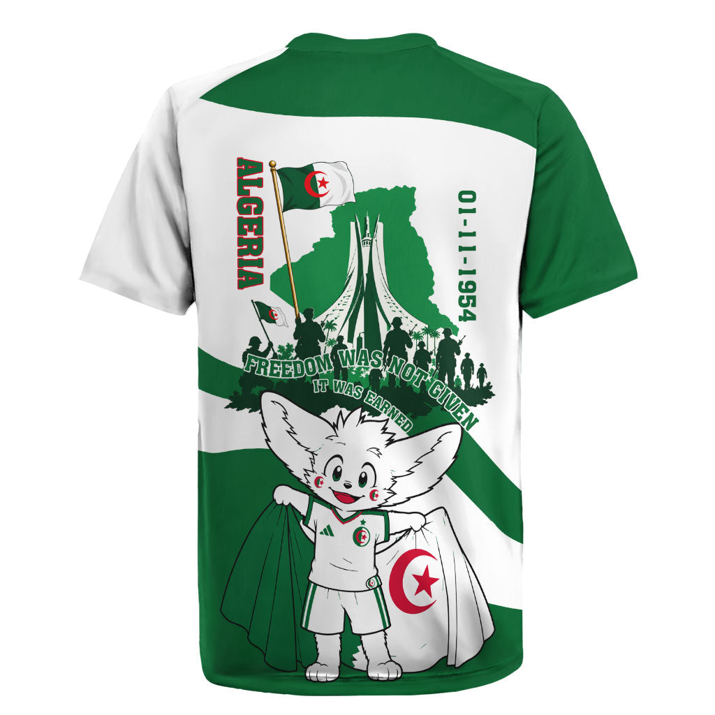 Algeria Revolution Day Rugby Jersey Algerian Freedom Patriot - One Million And A Half Martyrs