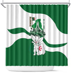 Algeria Revolution Day Shower Curtain Algerian Freedom Patriot - One Million And A Half Martyrs