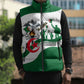 Algeria Revolution Day Sleeveless Puffer Jacket Algerian Freedom Patriot - One Million And A Half Martyrs