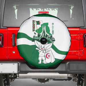Algeria Revolution Day Spare Tire Cover Algerian Freedom Patriot - One Million And A Half Martyrs