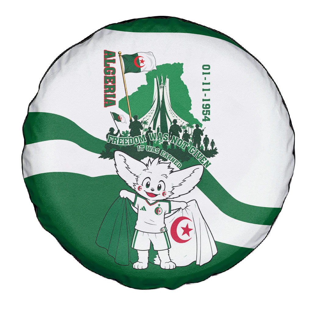 Algeria Revolution Day Spare Tire Cover Algerian Freedom Patriot - One Million And A Half Martyrs