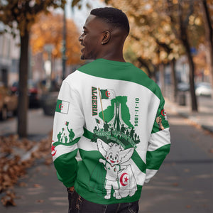 Algeria Revolution Day Sweatshirt Algerian Freedom Patriot - One Million And A Half Martyrs