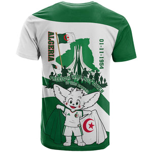 Algeria Revolution Day T shirt Algerian Freedom Patriot - One Million And A Half Martyrs