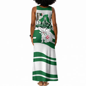 Algeria Revolution Day Tank Maxi Dress Algerian Freedom Patriot - One Million And A Half Martyrs