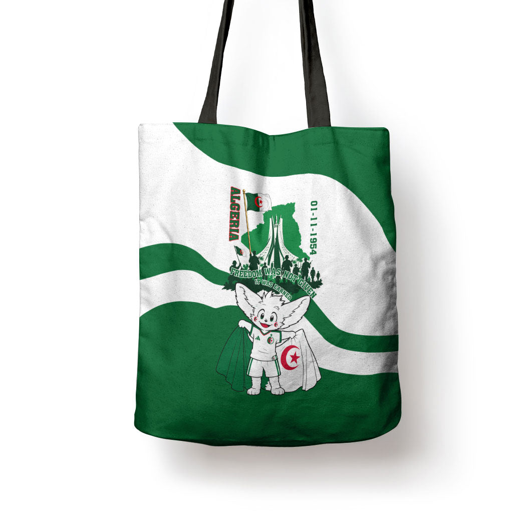 Algeria Revolution Day Tote Bag Algerian Freedom Patriot - One Million And A Half Martyrs