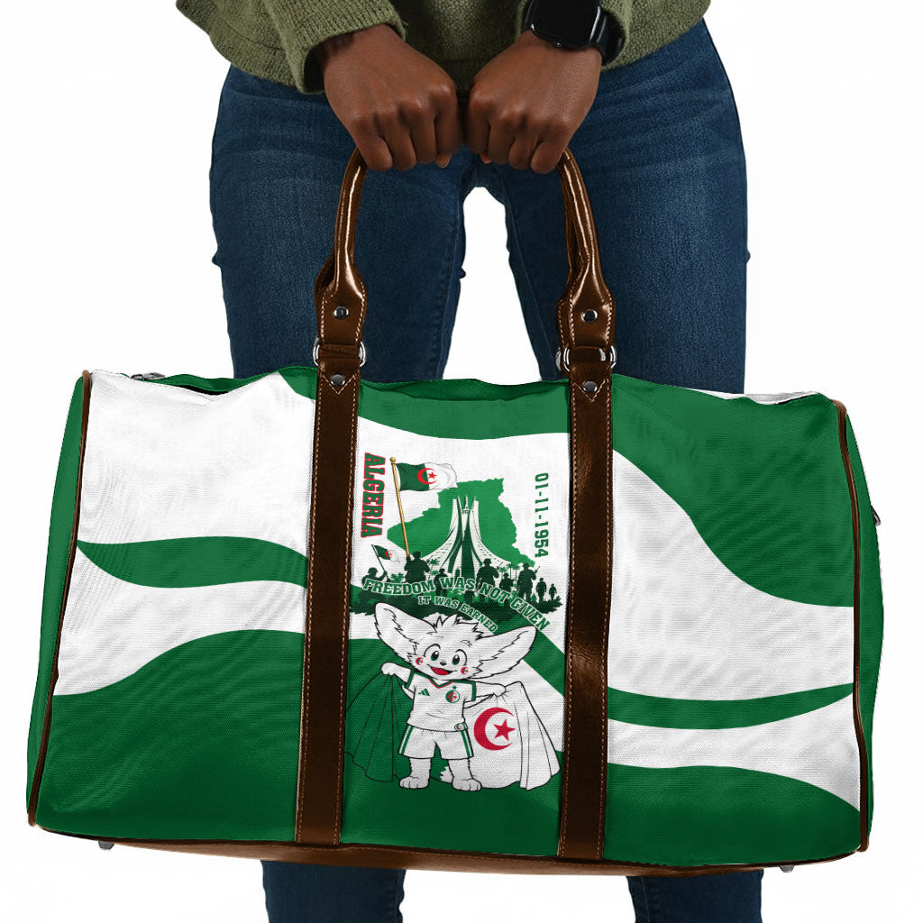 Algeria Revolution Day Travel Bag Algerian Freedom Patriot - One Million And A Half Martyrs