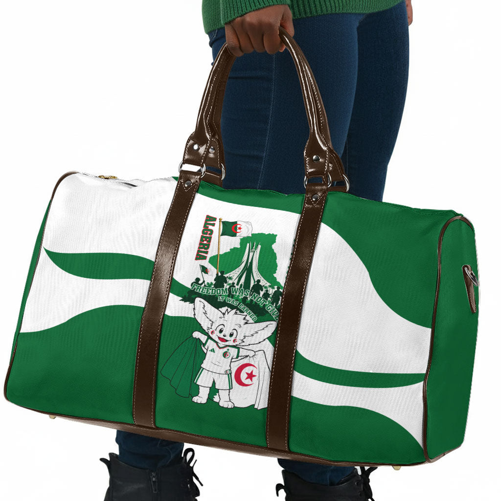 Algeria Revolution Day Travel Bag Algerian Freedom Patriot - One Million And A Half Martyrs
