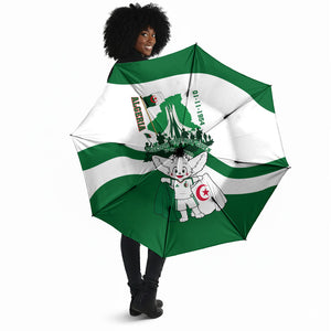 Algeria Revolution Day Umbrella Algerian Freedom Patriot - One Million And A Half Martyrs