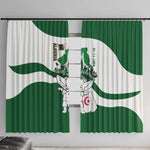 Algeria Revolution Day Window Curtain Algerian Freedom Patriot - One Million And A Half Martyrs