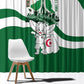 Algeria Revolution Day Window Curtain Algerian Freedom Patriot - One Million And A Half Martyrs