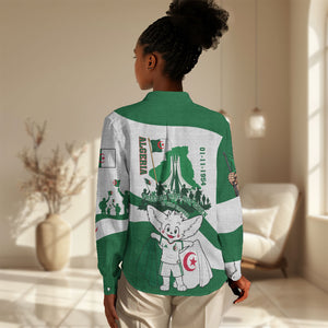Algeria Revolution Day Women Casual Shirt Algerian Freedom Patriot - One Million And A Half Martyrs
