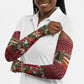 Malcolm X Peace And Liberation Christmas Arm Sleeves Pattern Pan African Colors Xmas Holiday