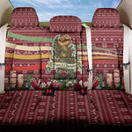 Malcolm X Peace And Liberation Christmas Back Car Seat Cover Pattern Pan African Colors Xmas Holiday