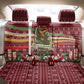 Malcolm X Peace And Liberation Christmas Back Car Seat Cover Pattern Pan African Colors Xmas Holiday